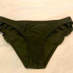 Express bikini bottom Olive green small!!